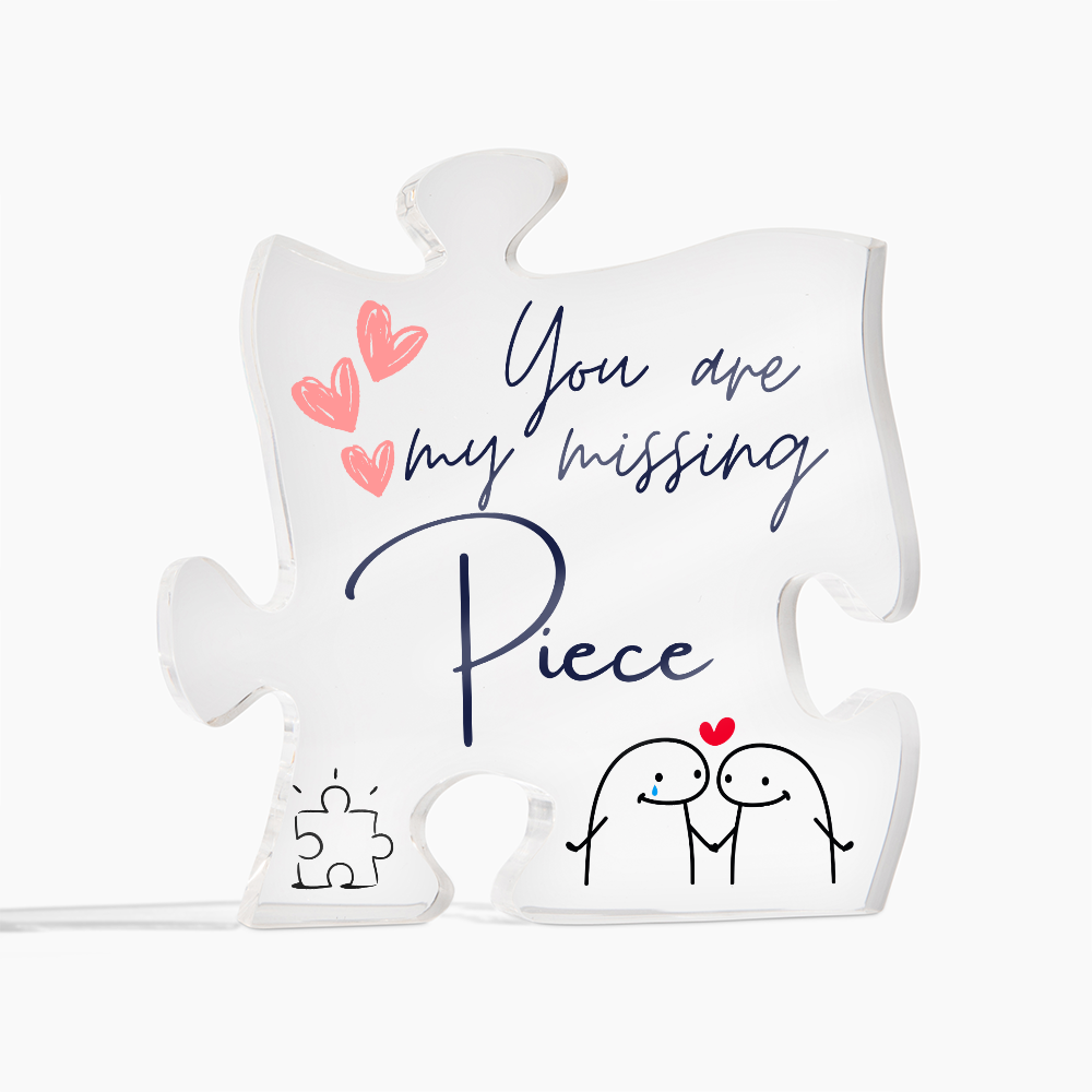 Missing Piece Puzzle, Gift for Him, Gift for Her, Couple Gift, Valentines Gift